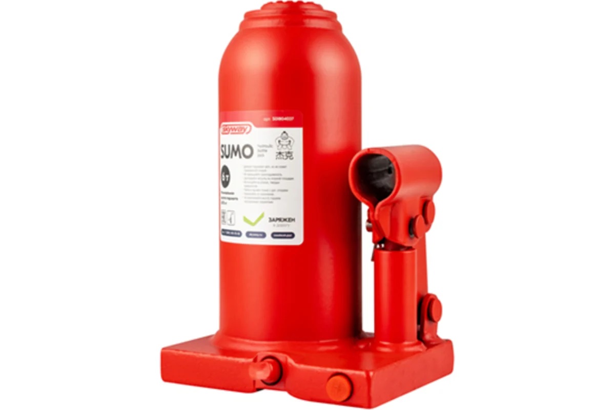 Домкрат гидрав. бутыл. 6т h 185-360мм SKYWAY SUMO