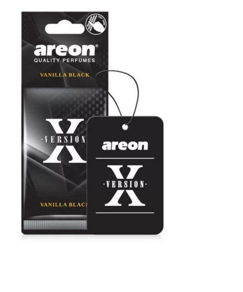 Ароматизатор подвесной картон AREON X-VERSION Vanilla Black 704-AXV-019
