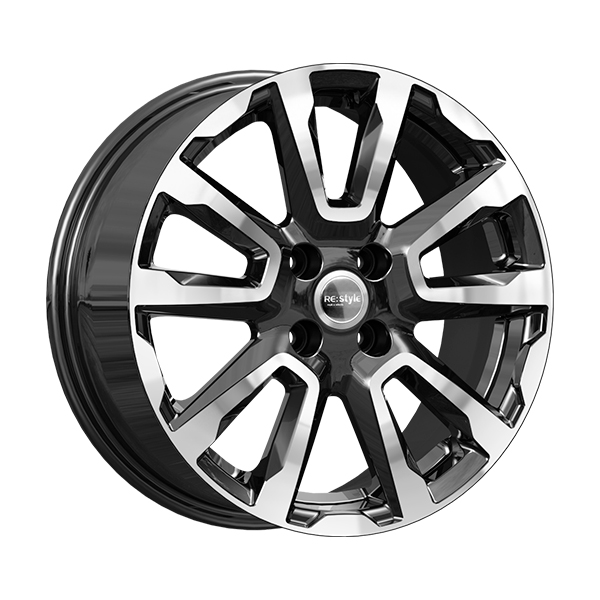 диски КиК Реплика КС1026 (16 VESTA CROSS) 6,5xR16 4x100 60,1 43 алмаз_черный